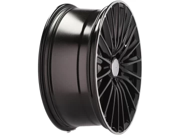 Jantes Look Mercedes C-Class 206 19x9 5X112 ET 45 66.6 (Preto + Aba Polida)