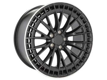 Jantes Look Mercedes CL C216 19x8.5 5X112 ET 36 66.6 (Preto Matte + Preto Polido)