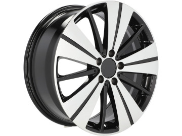 Jantes Look Mercedes Classe A W176 18x7.5 5X112 ET 52 66.5 (Preto Polido)