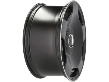 Jantes Look Mercedes G AMG Style Monoblock 22x10 5X130 ET 36 84.1 (Preto Metade Matte + Aba Polida)