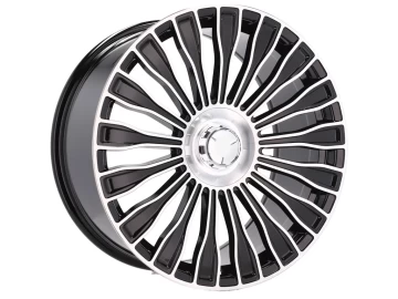 Jantes Look Mercedes MAYBACH 20x8.5 5X112 ET 40 66.6 (Preto Polido)