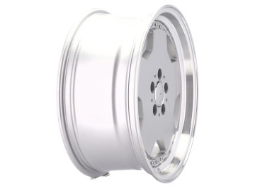 Jantes Look Mercedes Monoblock 18x9 5X112 ET 30 66.6 (Prata + Aba Polida)