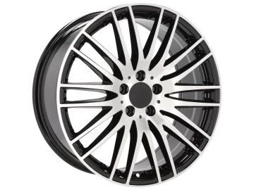 Jantes Look Mercedes S206 19x8 5X112 ET 32.5 66.5 (Preto Polido)