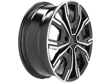 Jantes Look Renault Clio IV 16x6.5 5X114.3 ET 45 66.1 (Preto Polido)