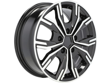 Jantes Look Renault Clio IV 16x6.5 5X130 ET 56 89.1 (Preto Polido)