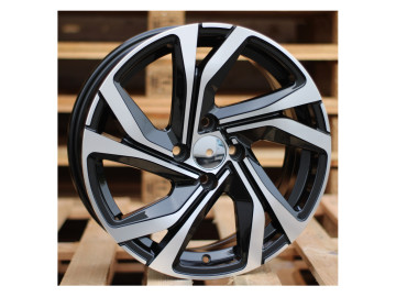 Jantes Look Renault Kadjar 15x6 5X114.3 ET 40 66.1 (Preto Polido)