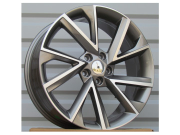 Jantes Look SKODA Vega 18x7.5 5X112 ET 43 57.1 (Cinza Polida )