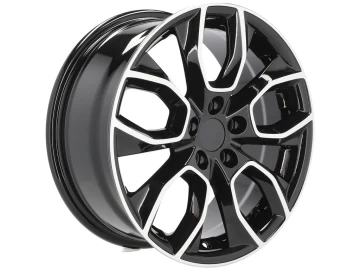 Jantes Look Skoda Fabia 16x7 5X100 ET 45 57.1 (Preto Polido)