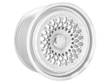 Jantes Look Style Rotiform LHR-M 18x9.5 5X112/120 ET 35 72.6 (Prata Brilhante + Aba Polida)