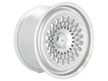 Jantes Look Style Rotiform LHR-M 18x9.5 5X112/120 ET 35 72.6 (Prata Brilhante + Aba Polida)