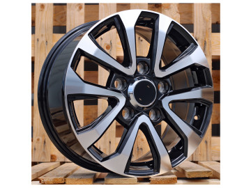 Jantes Look Toyota 18x8.5 5X150 ET 40 110.1 (Preto Polido)