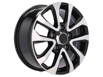 Jantes Look Toyota 20x8.5 5X150 ET 45 110.1 (Preto Polido)