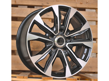 Jantes Look Toyota 21x8.5 5X150 ET 45 110.1 (Preto Polido)