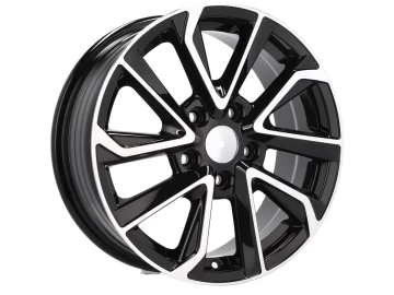 Jantes Look Toyota Avensis 15x6.5 5X114.3 ET 40 60.1 (Preto Polido)