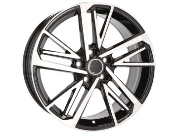 Jantes Look Toyota Camry 17x7 5X100 ET 50 54.1 (Preto Polido)