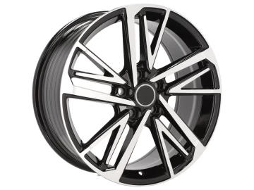 Jantes Look Toyota Camry 17x7 5X100 ET 50 54.1 (Preto Polido)
