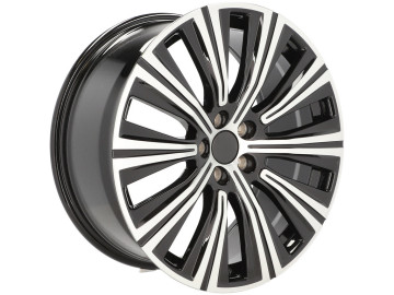 Jantes Look Toyota Corolla 17x7.5 5X114.3 ET 40 60.1 (Preto Polido)