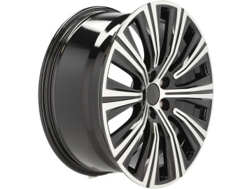 Jantes Look Toyota Corolla 17x7.5 5X114.3 ET 40 60.1 (Preto Polido)