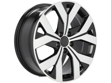 Jantes Look Volkswagen Atlas 18x8 5X112 ET 44 57.1 (Preto Polido)