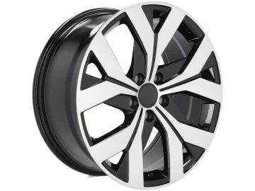 Jantes Look Volkswagen Atlas 18x8 5X112 ET 44 57.1 (Preto Polido)