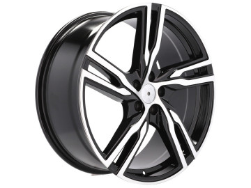 Jantes Look Volvo R Design 20x9 5X108 ET 38.5 63.3 (Preto Polido)