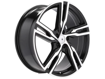 Jantes Look Volvo R Design 20x9 5X108 ET 38.5 63.3 (Preto Polido)