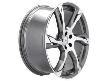 Jantes Look Volvo XC90 22x9 5X108 ET 45 67.1 (Cinza Polido Metade Matte)