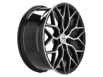 Jantes Look Vossen HF6-3 17x7.5 5X115 ET 40 70.1 (Preto Polido)