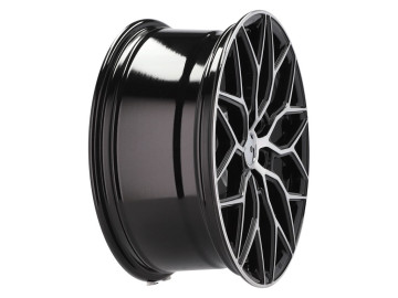 Jantes Look Vossen HF6-3 17x7.5 5X115 ET 40 70.1 (Preto Polido)