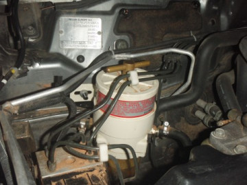 N4 - Kit de montagem de pré-filtro Racor 500FG