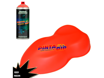 Spray Dip Vermelho Neon Matte