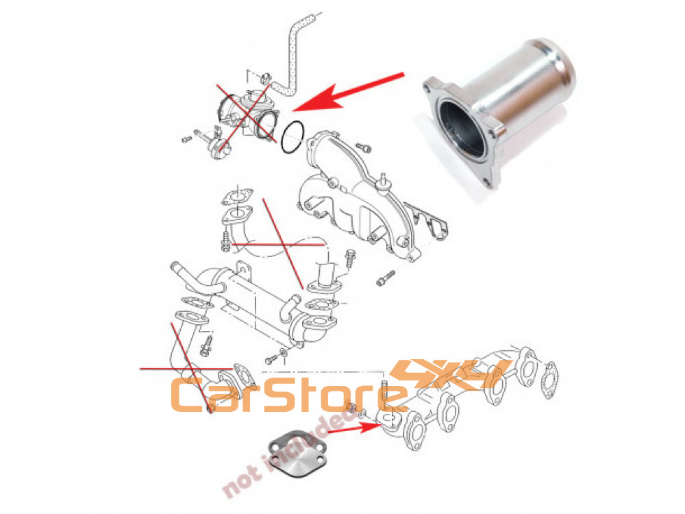 Supressor Egr Adequado Para Vag Tdi Awx Asz Avf