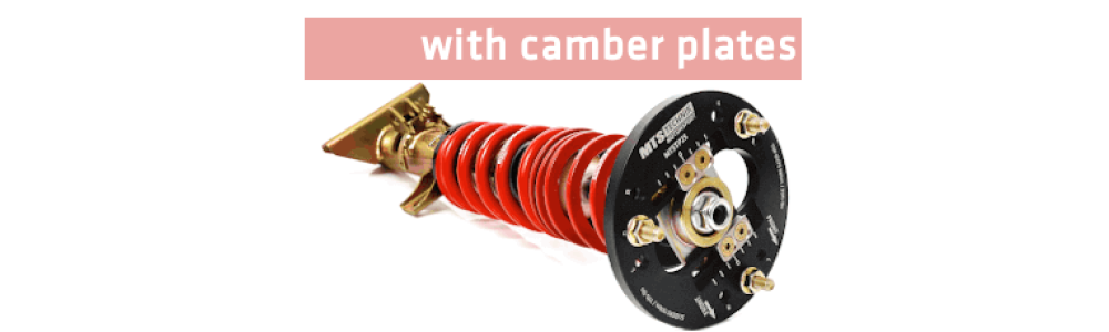 Com placas de cambagem 