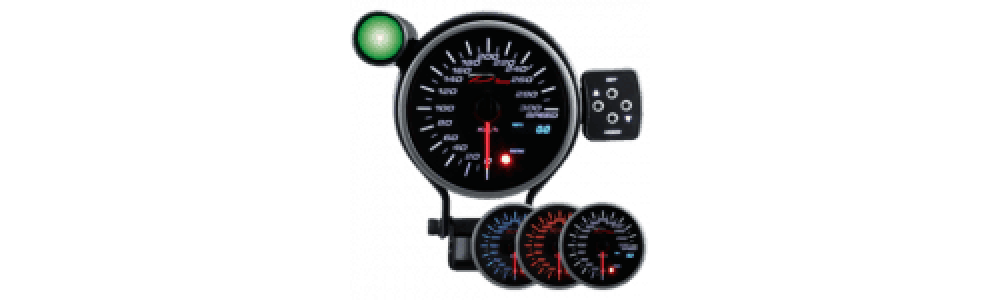 Manómetros de 80 mm e maiores