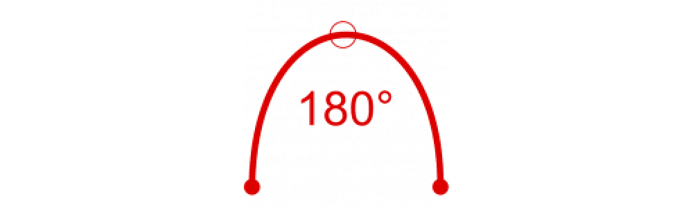 Tubo de Alumínio 180º