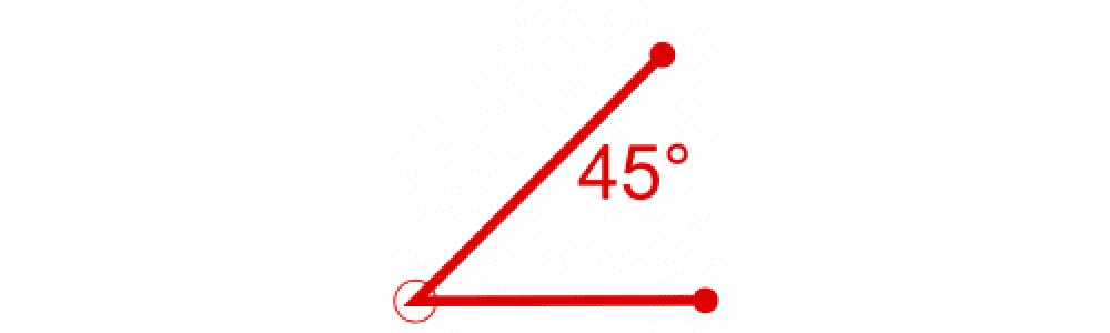 Tubo de Alumínio 45º