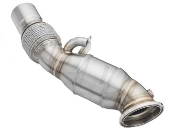 RM MOTORS DOWNPIPE BMW G11, G12 730I, 730LI, 740E, 740LE B48 + CATALISADOR 100 cpsi  EURO 3 