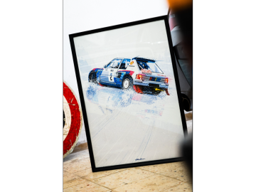 205 T16 EVO 1 | ARTPRINT