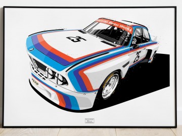 3.0 CSL BATMOBILE | ARTPRINT