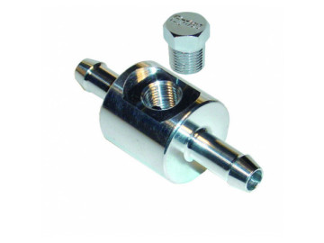 ADAPTADOR SYTEC PARA MONTAGEM DE MANÔMETROS OU SENSOR DE PRESSÃO DE COMBUSTÍVEL 8,12, 17, 25MM