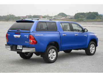 ALPHA GSS HardTop em fibra, com janelas (cabine dupla) - Toyota Hilux Revo