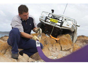 ARB - Cinta de extensão com 20mX55mm capacidade de 4500kgs