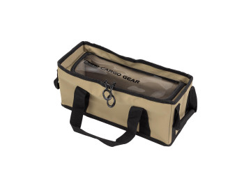 ARB - Organizador médio 60x20x18cm com tampa transparente em PVC