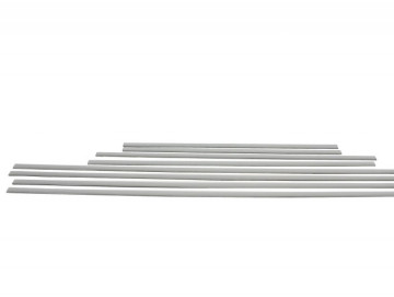 Add On Door Moldings Strips Brushed Aluminum suitable for MERCEDES G-class W463 (1989-2015)