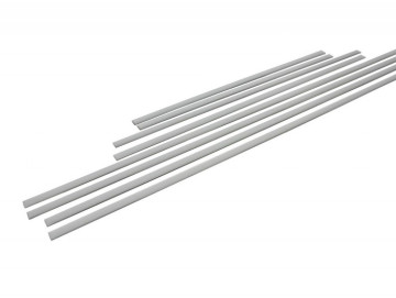 Add On Door Moldings Strips Brushed Aluminum suitable for MERCEDES G-class W463 (1989-2015)