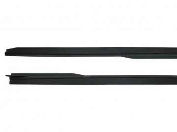 Add-On Side Skirts Extensions Splitters suitable for Ford Mustang Mk6 VI Sixth Generation (2015-2020) GT 500 Design