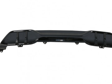 Aero Body Kit Front Bumper Lip and Air Diffuser suitable for BMW X5 G05 (2018-2022) M Design Piano Black