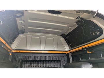 Aeroklas HardTop em ABS, com portas traseiras sólidas eleváveis ​​(cabine dupla) - Ford 2023+