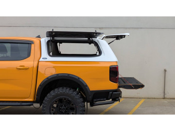 Aeroklas HardTop em ABS, com portas traseiras sólidas eleváveis ​​(cabine dupla) - Ford 2023+