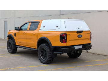 Aeroklas HardTop em ABS, com portas traseiras sólidas eleváveis ​​(cabine dupla) - Ford 2023+
